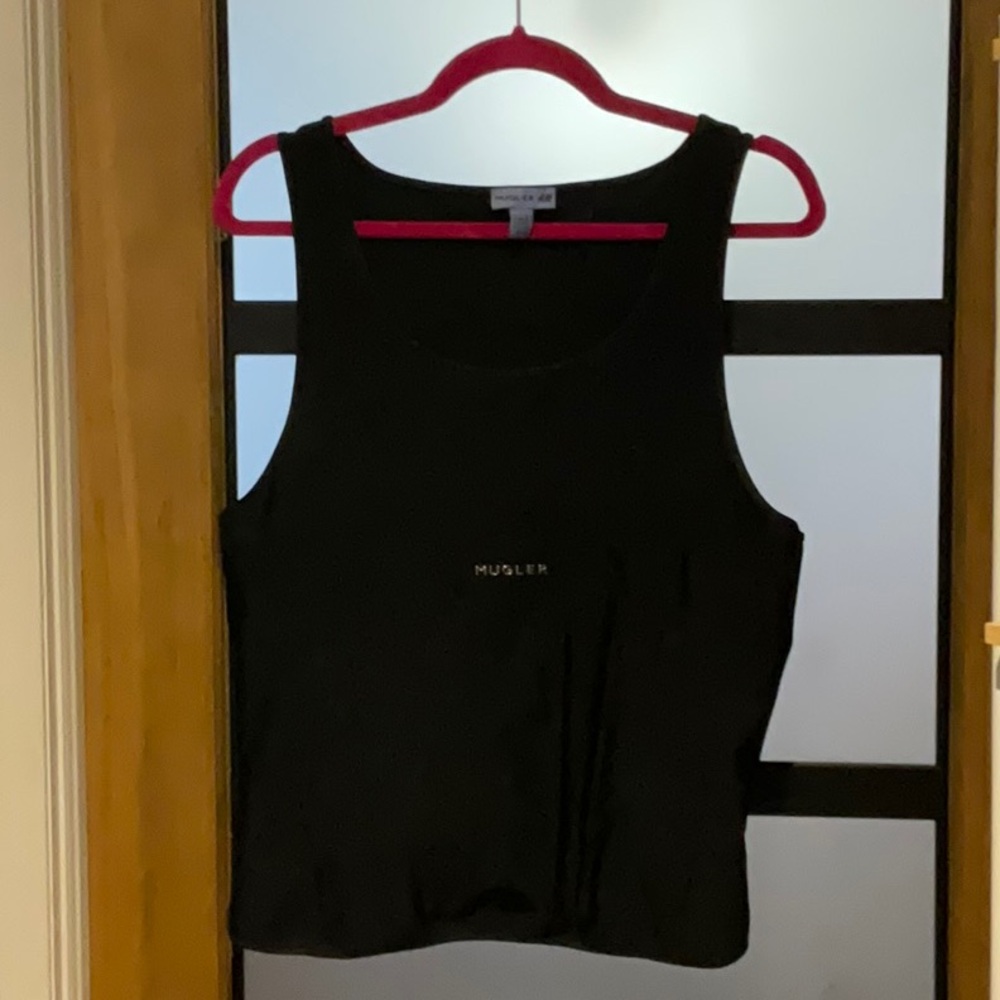 Mugler for H&M corset men Tank Top